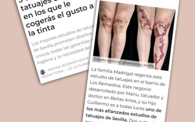 Los mejores estudios de tatuaje de Sevilla